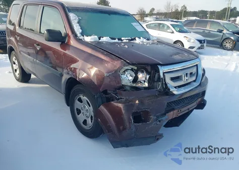 2011 Honda Pilot Lx из США, поврежденный, VIN 5FNYF4H28BB090212